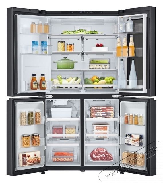 LG GMK960EV2E InstaView&trade; N&eacute;gyajt&oacute;s hűtőszekr&eacute;ny Konyhai term&eacute;kek - Hűtő, fagyaszt&oacute; (szabadon&aacute;ll&oacute;) - Amerikai t&iacute;pus&uacute; Side By Side hűtő - 534041