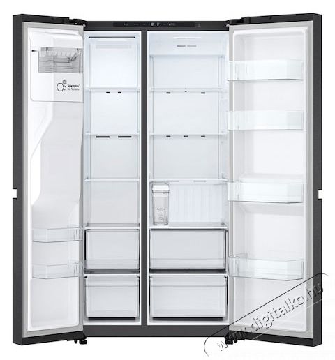 LG GSLC41EPPE Side-by-Side hűtőszekr&eacute;ny, 641L Konyhai term&eacute;kek - Hűtő, fagyaszt&oacute; (szabadon&aacute;ll&oacute;) - Amerikai t&iacute;pus&uacute; Side By Side hűtő - 534040