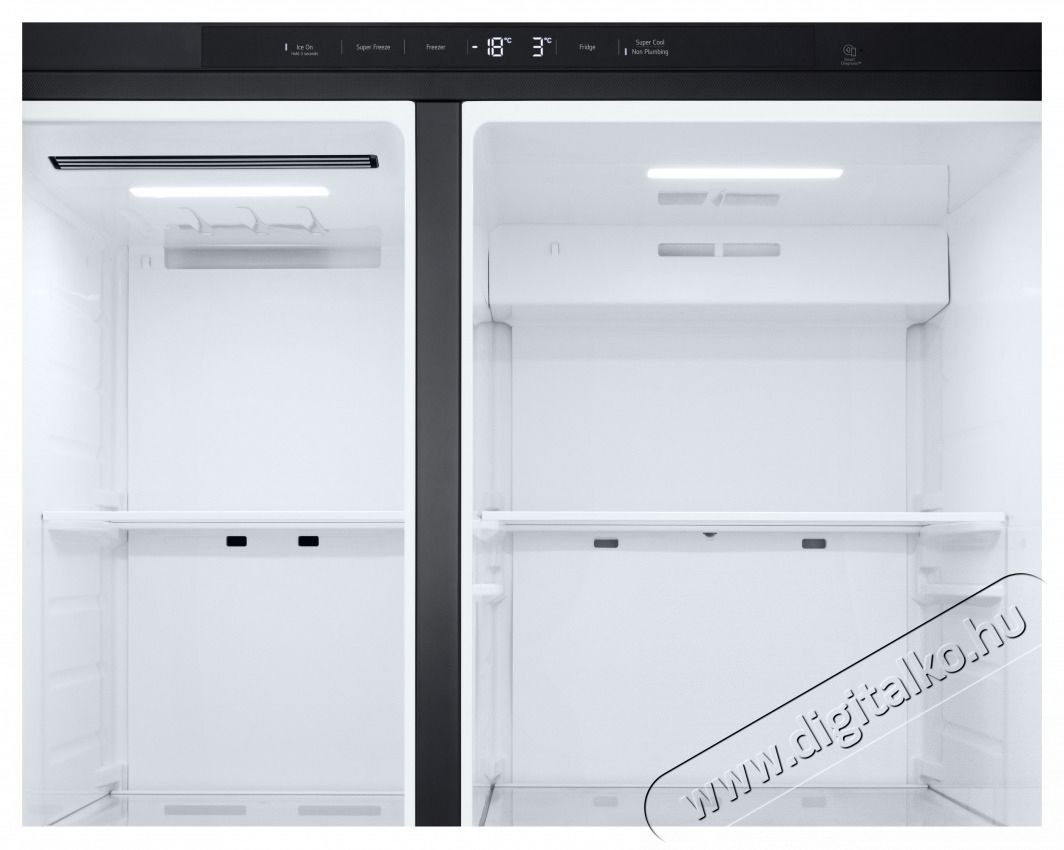 LG GSLC41EPPE Side-by-Side hűtőszekr&eacute;ny, 641L Konyhai term&eacute;kek - Hűtő, fagyaszt&oacute; (szabadon&aacute;ll&oacute;) - Amerikai t&iacute;pus&uacute; Side By Side hűtő - 534040