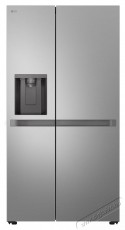 LG GSL40PYPE Side by side hűtőszekr&eacute;ny, 638l, No Frost, Smart Inverter kompresszor, LinearCooling, Smart Diagnosis, V&iacute;zadagol&oacute;, E energiaoszt&aacute;ly, H: 179cm, Ez&uuml;st Konyhai term&eacute;kek - Hűtő, fagyaszt&oacute; (szabadon&aacute;ll&oacute;) - Amerikai t&iacute;pus&uacute; Side By Side hűtő - 535410
