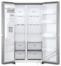 LG GSLV70PZTE Side by Side hűtő, 635 l, M:179cm, Total No Frost, V&iacute;zadagol&oacute;, Door Cooling, E energiaoszt&aacute;ly, Ez&uuml;st Konyhai term&eacute;kek - Hűtő, fagyaszt&oacute; (be&eacute;p&iacute;thető) - Amerikai t&iacute;pus&uacute; Side By Side hűtő - 535411
