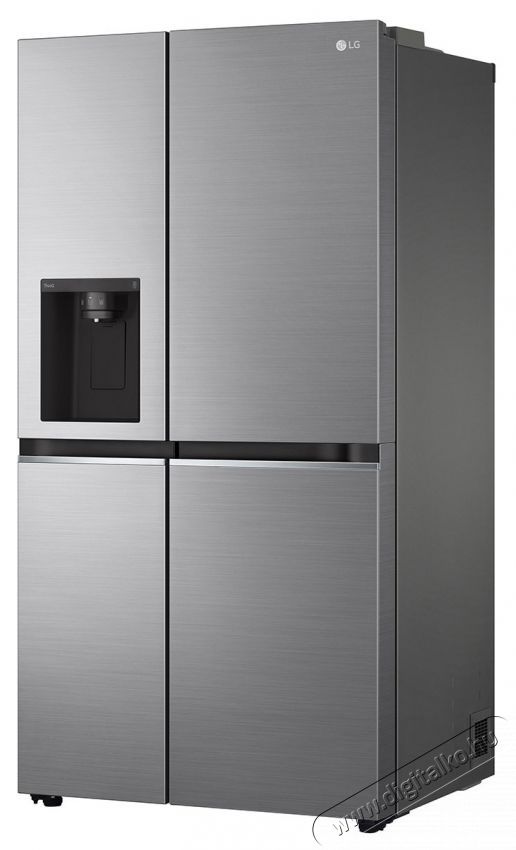 LG GSLV70PZTE Side by Side hűtő, 635 l, M:179cm, Total No Frost, V&iacute;zadagol&oacute;, Door Cooling, E energiaoszt&aacute;ly, Ez&uuml;st Konyhai term&eacute;kek - Hűtő, fagyaszt&oacute; (be&eacute;p&iacute;thető) - Amerikai t&iacute;pus&uacute; Side By Side hűtő - 535411
