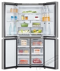 LG GMB860PYDE Side by side hűtőszekr&eacute;ny, 530 l, No Frost, Multi-Door, E energiaoszt&aacute;ly, M 179 cm, Rozsdamentes ac&eacute;l Konyhai term&eacute;kek - Hűtő, fagyaszt&oacute; (szabadon&aacute;ll&oacute;) - Amerikai t&iacute;pus&uacute; Side By Side hűtő - 535407