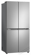 LG GMB860PYDE Side by side hűtőszekr&eacute;ny, 530 l, No Frost, Multi-Door, E energiaoszt&aacute;ly, M 179 cm, Rozsdamentes ac&eacute;l Konyhai term&eacute;kek - Hűtő, fagyaszt&oacute; (szabadon&aacute;ll&oacute;) - Amerikai t&iacute;pus&uacute; Side By Side hűtő - 535407