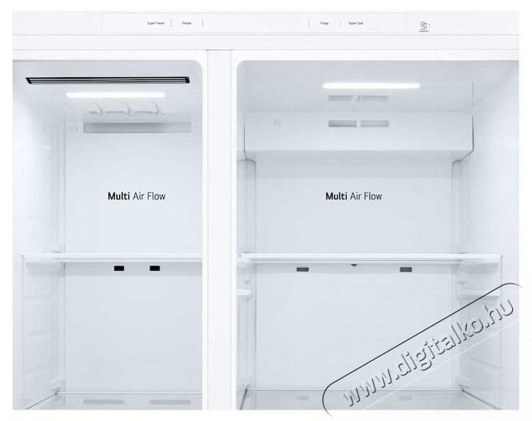 LG GSBC40SWPE Side by side hűtőszekr&eacute;ny, 664l, No Frost, Smart Inverter kompresszor, LINEAR Cooling, Smart Diagnosis, E energiaoszt&aacute;ly, H 179cm, Feh&eacute;r Konyhai term&eacute;kek - Hűtő, fagyaszt&oacute; (szabadon&aacute;ll&oacute;) - Amerikai t&iacute;pus&uacute; Side By Side hűtő - 535409