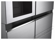 LG GSLV71PZTE Side by side hűtő, 635 l, M:179cm, No Frost, DoorCooling, V&iacute;z- &eacute;s j&eacute;gadagol&oacute;, E energiaoszt&aacute;ly, Ez&uuml;st Konyhai term&eacute;kek - Hűtő, fagyaszt&oacute; (szabadon&aacute;ll&oacute;) - Amerikai t&iacute;pus&uacute; Side By Side hűtő - 535408