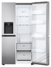 LG GSLV71PZTE Side by side hűtő, 635 l, M:179cm, No Frost, DoorCooling, V&iacute;z- &eacute;s j&eacute;gadagol&oacute;, E energiaoszt&aacute;ly, Ez&uuml;st Konyhai term&eacute;kek - Hűtő, fagyaszt&oacute; (szabadon&aacute;ll&oacute;) - Amerikai t&iacute;pus&uacute; Side By Side hűtő - 535408