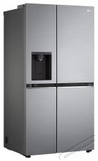 LG GSLV71PZTE Side by side hűtő, 635 l, M:179cm, No Frost, DoorCooling, V&iacute;z- &eacute;s j&eacute;gadagol&oacute;, E energiaoszt&aacute;ly, Ez&uuml;st Konyhai term&eacute;kek - Hűtő, fagyaszt&oacute; (szabadon&aacute;ll&oacute;) - Amerikai t&iacute;pus&uacute; Side By Side hűtő - 535408