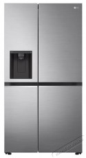 LG GSLV71PZTE Side by side hűtő, 635 l, M:179cm, No Frost, DoorCooling, V&iacute;z- &eacute;s j&eacute;gadagol&oacute;, E energiaoszt&aacute;ly, Ez&uuml;st Konyhai term&eacute;kek - Hűtő, fagyaszt&oacute; (szabadon&aacute;ll&oacute;) - Amerikai t&iacute;pus&uacute; Side By Side hűtő - 535408