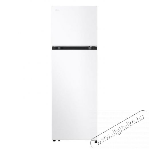 LG GTBV20SWZJD k&eacute;tajt&oacute;s hűtőszekr&eacute;ny, No Frost, 266 l, H: 168 cm, E energiaoszt&aacute;ly, Feh&eacute;r Konyhai term&eacute;kek - Hűtő, fagyaszt&oacute; (szabadon&aacute;ll&oacute;) - Fel&uuml;lfagyaszt&oacute;s kombin&aacute;lt hűtő - 535406