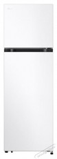 LG GTBV20SWZJD k&eacute;tajt&oacute;s hűtőszekr&eacute;ny, No Frost, 266 l, H: 168 cm, E energiaoszt&aacute;ly, Feh&eacute;r Konyhai term&eacute;kek - Hűtő, fagyaszt&oacute; (szabadon&aacute;ll&oacute;) - Fel&uuml;lfagyaszt&oacute;s kombin&aacute;lt hűtő - 535406