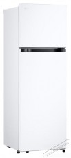 LG GTBV20SWZJD k&eacute;tajt&oacute;s hűtőszekr&eacute;ny, No Frost, 266 l, H: 168 cm, E energiaoszt&aacute;ly, Feh&eacute;r Konyhai term&eacute;kek - Hűtő, fagyaszt&oacute; (szabadon&aacute;ll&oacute;) - Fel&uuml;lfagyaszt&oacute;s kombin&aacute;lt hűtő - 535406