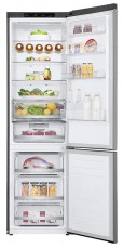 LG GBB72PZEFN alulfagyasztós hűtőszekrény - inox Konyhai termékek - Hűtő, fagyasztó (szabadonálló) - Alulfagyasztós kombinált hűtő - 371207
