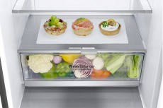 LG GBB72PZEFN alulfagyasztós hűtőszekrény - inox Konyhai termékek - Hűtő, fagyasztó (szabadonálló) - Alulfagyasztós kombinált hűtő - 371207