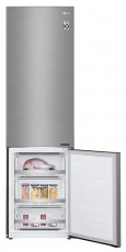 LG GBB72PZEFN alulfagyasztós hűtőszekrény - inox Konyhai termékek - Hűtő, fagyasztó (szabadonálló) - Alulfagyasztós kombinált hűtő - 371207