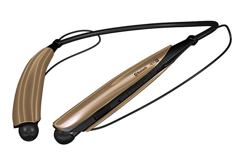 LG HBS-750 Pro Bluetooth headset - arany Audio-Video / Hifi / Multimédia - Fül és Fejhallgatók - Fülhallgató mikrofonnal / headset - 302421