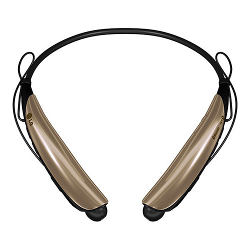 LG HBS-750 Pro Bluetooth headset - arany Audio-Video / Hifi / Multimédia - Fül és Fejhallgatók - Fülhallgató mikrofonnal / headset - 302421