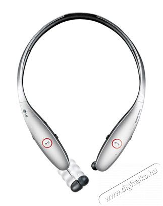 LG HBS-900-S Tone Infinim Bluetooth headset - ezüst Audio-Video / Hifi / Multimédia - Fül és Fejhallgatók - Fülhallgató mikrofonnal / headset - 302422