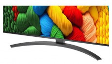 LG 43 Nanoell 43NANO81A3A 4K AI Smart TV 2025, Ultra HD, HDR, webOS, okos tv, 108 cm Televíziók - LED televízió - UHD 4K felbontású - 506685