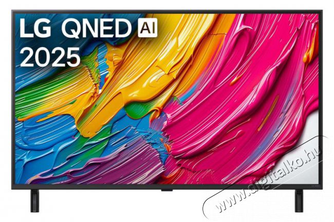LG 43QNED80A3A 43 colos QNED AI QNED80 4K Smart TV 2025 Televíziók - LED televízió - UHD 4K felbontású - 506683