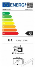 LG LG 55NANO81A3A 55 colos NanoCell AI NANO81 4K Smart TV 2025 Televíziók - LED televízió - UHD 4K felbontású - 506880