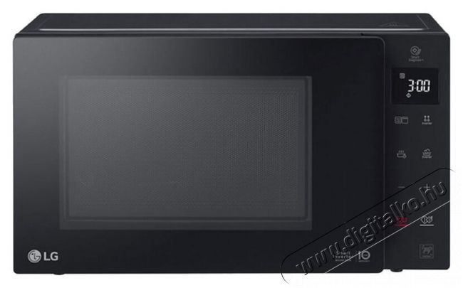 LG MH6336GIB mikrohullámú sütő Konyhai termékek - Mikrohullámú sütő - Mikrohullámú sütő (szabadonálló) - 336263