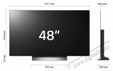 LG OLED48C31LA UHD SMART OLED TV Televíziók - OLED televízió - UHD 4K felbontású - 475777
