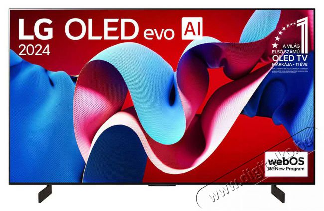 LG OLED42C41LA OLED evo, 4K, Ultra HD, HDR, Smart TV Televíziók - OLED televízió - UHD 4K felbontású - 500727