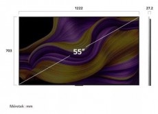 LG OLED55G51LW 4K AI Smart TV 2025, webOS, okos tv, Dolby Vision HDR, fali tv, 139 cm Televíziók - OLED televízió - UHD 4K felbontású - 507157