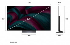 LG OLED65C51LA 65 colos LG OLED evo AI C5 4K Smart TV 2025 Televíziók - OLED televízió - UHD 4K felbontású - 507106