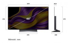 LG OLED48G53LS UHD SMART OLED TV Telev&iacute;zi&oacute;k - OLED telev&iacute;zi&oacute; - UHD 4K felbont&aacute;s&uacute; - 516813