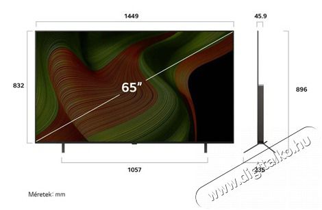 LG OLED65B53LA UHD SMART OLED TV Telev&iacute;zi&oacute;k - OLED telev&iacute;zi&oacute; - UHD 4K felbont&aacute;s&uacute; - 516812