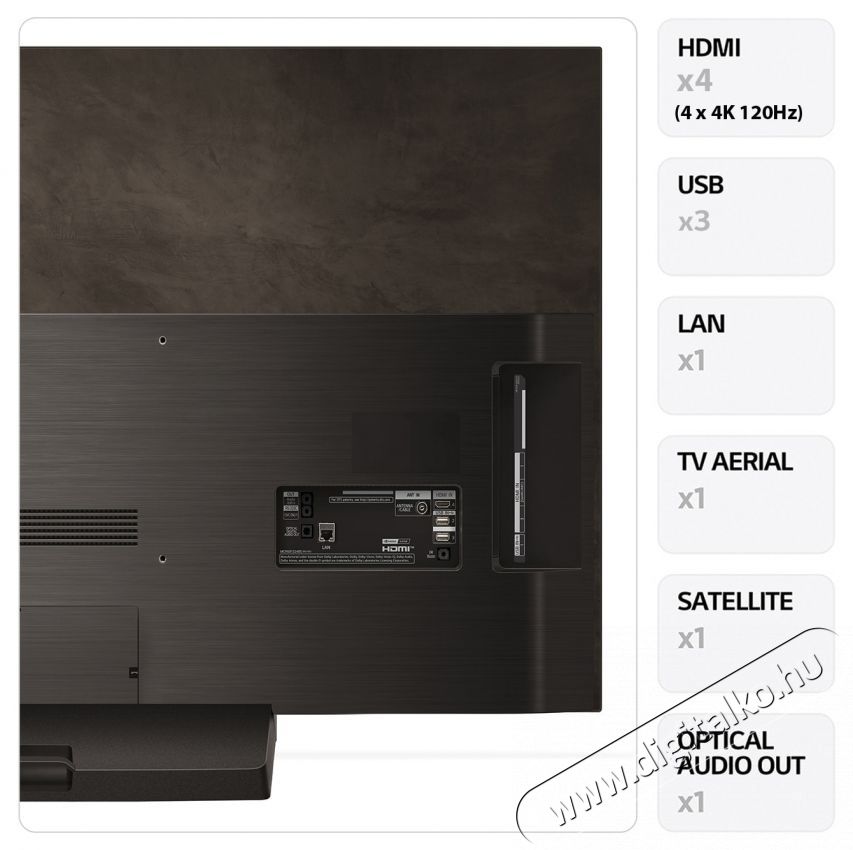 LG OLED48C42LA UHD Smart OLED telev&iacute;zi&oacute; Telev&iacute;zi&oacute;k - OLED telev&iacute;zi&oacute; - UHD 4K felbont&aacute;s&uacute; - 531430