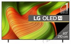 LG OLED 83B53LA telev&iacute;zi&oacute;, 210 cm, Smart, 4K Ultra HD, 100 Hz, F energiaoszt&aacute;ly (2025-&ouml;s modell) Telev&iacute;zi&oacute;k - LED telev&iacute;zi&oacute; - UHD 4K felbont&aacute;s&uacute; - 535421
