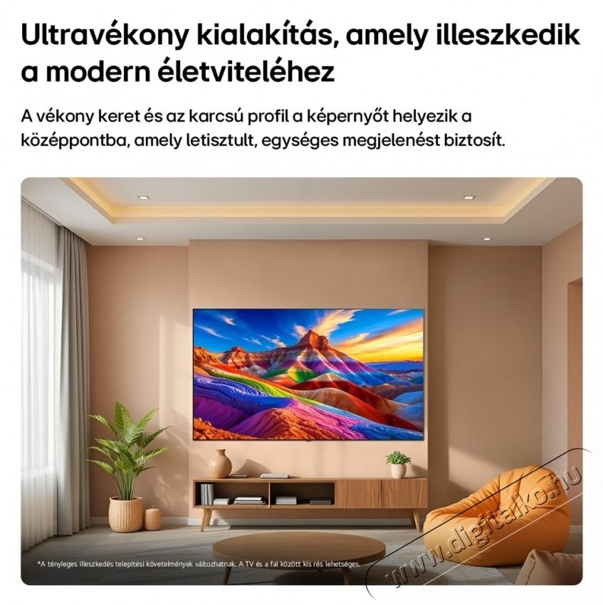 LG OLED65C61LA 65 colos OLED evo AI C6 4K Smart TV 2026 Telev&iacute;zi&oacute;k - OLED telev&iacute;zi&oacute; - UHD 4K felbont&aacute;s&uacute; - 540579