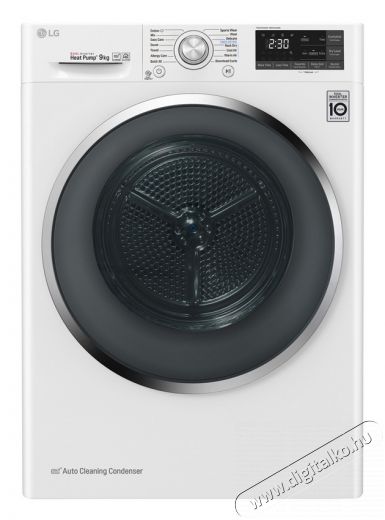 LG RC90U2AV2W hőszivattyús szárítógép Háztartás / Otthon / Kültér - Mosógép / szárítógép - Szárítógép - 344393