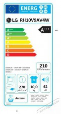 LG RH10V9AV4AW hőszivattyús szárítógép Háztartás / Otthon / Kültér - Mosógép / szárítógép - Szárítógép - 399111