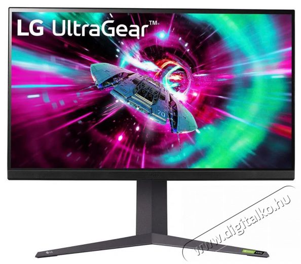 LG UltraGear 32GR93U-B Iroda és számítástechnika - Monitor - Monitor - 522394