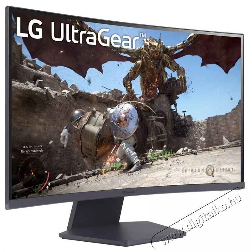 LG UltraGear&trade; 27GS60QC &iacute;velt gamer monitor, 27 , QHD, 180 Hz, 1 ms, FreeSync&trade;, fekete Iroda &eacute;s sz&aacute;m&iacute;t&aacute;stechnika - Monitor - Monitor - 533562