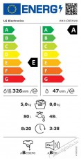 LG W4X1085NWK mosó-szárítógép Háztartás / Otthon / Kültér - Mosógép / szárítógép - Elöltöltős normál (60cm-ig) mosógép - 516222