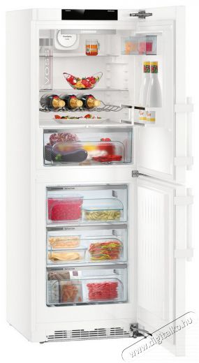 Liebherr CNP 3758 hűtőszekrény Konyhai termékek - Hűtő, fagyasztó (szabadonálló) - Alulfagyasztós kombinált hűtő - 305816