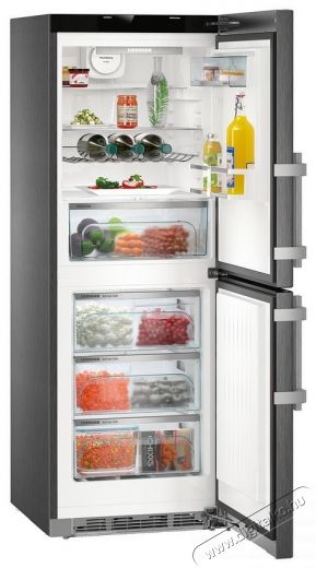 Liebherr CNPbs 3758 hűtőszekrény Konyhai termékek - Hűtő, fagyasztó (szabadonálló) - Alulfagyasztós kombinált hűtő - 305821