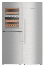 Liebherr SBSes 8496 Konyhai termékek - Hűtő, fagyasztó (szabadonálló) - Amerikai típusú Side By Side hűtő - 355075
