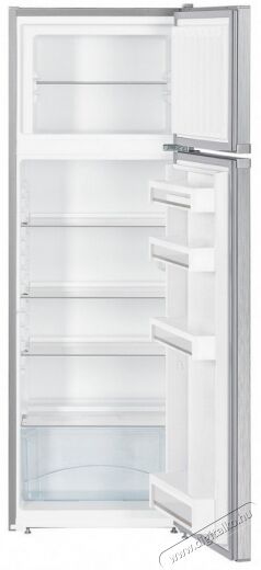 Liebherr CTPel 231 felülfagyasztós hűtőszekrény - inox Konyhai termékek - Hűtő, fagyasztó (szabadonálló) - Felülfagyasztós kombinált hűtő - 370042