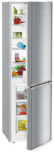 Liebherr CUel 331 alulfagyasztós hűtőszekrény - inox Konyhai termékek - Hűtő, fagyasztó (szabadonálló) - Alulfagyasztós kombinált hűtő - 370050