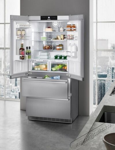 Liebherr CBNes 6256 PremiumPlus NoFrost kombinált hűtőszekrény Konyhai termékek - Hűtő, fagyasztó (szabadonálló) - Alulfagyasztós kombinált hűtő - 305773