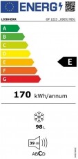 Liebherr GP 1223 fagyasztószekrény Konyhai termékek - Hűtő, fagyasztó (szabadonálló) - Fagyasztószekrény - 370069