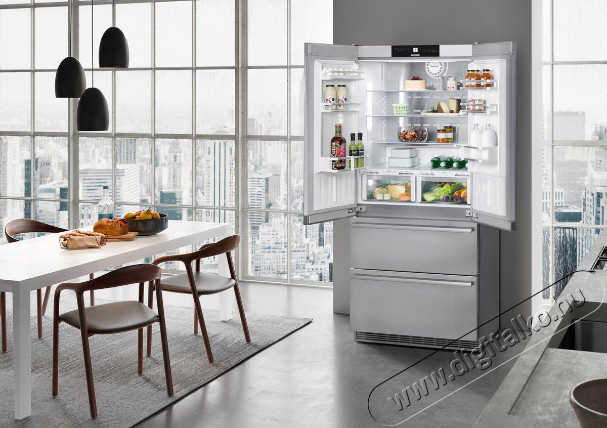 Liebherr CBNes 6256 PremiumPlus NoFrost kombinált hűtőszekrény Konyhai termékek - Hűtő, fagyasztó (szabadonálló) - Alulfagyasztós kombinált hűtő - 305773