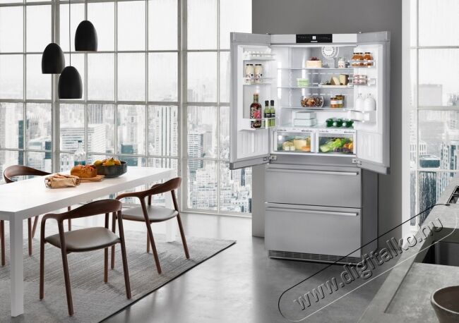 Liebherr CBNes 6256 PremiumPlus NoFrost kombinált hűtőszekrény Konyhai termékek - Hűtő, fagyasztó (szabadonálló) - Alulfagyasztós kombinált hűtő - 305773