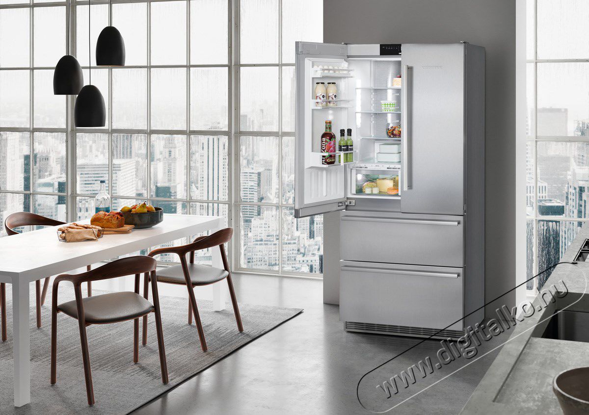 Liebherr CBNes 6256 PremiumPlus NoFrost kombinált hűtőszekrény Konyhai termékek - Hűtő, fagyasztó (szabadonálló) - Alulfagyasztós kombinált hűtő - 305773